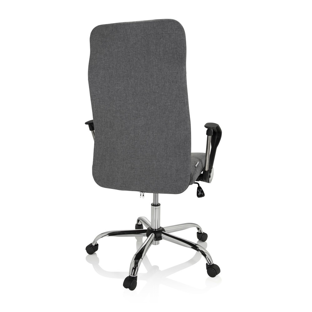 N° de l'image du produit 5 : Siège de bureau / fauteuil de direction hjh OFFICE ARTON 40 tissu, gris