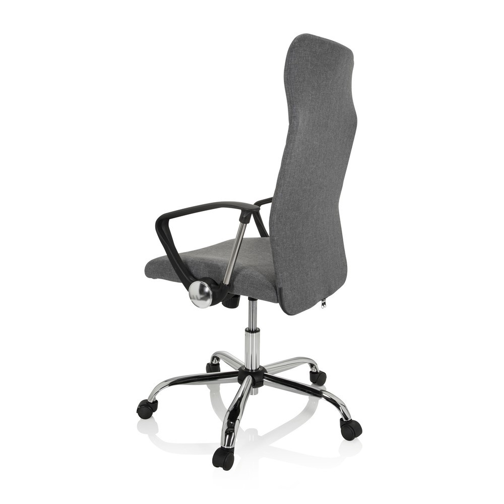 N° de l'image du produit 7 : Siège de bureau / fauteuil de direction hjh OFFICE ARTON 40 tissu, gris