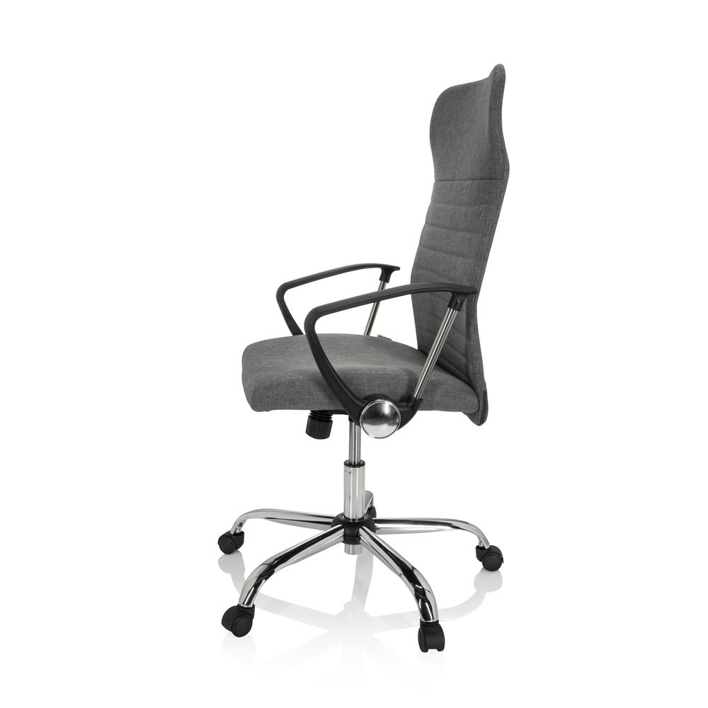 N° de l'image du produit 8 : Siège de bureau / fauteuil de direction hjh OFFICE ARTON 40 tissu, gris