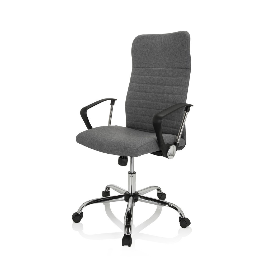 N° de l'image du produit 9 : Siège de bureau / fauteuil de direction hjh OFFICE ARTON 40 tissu, gris