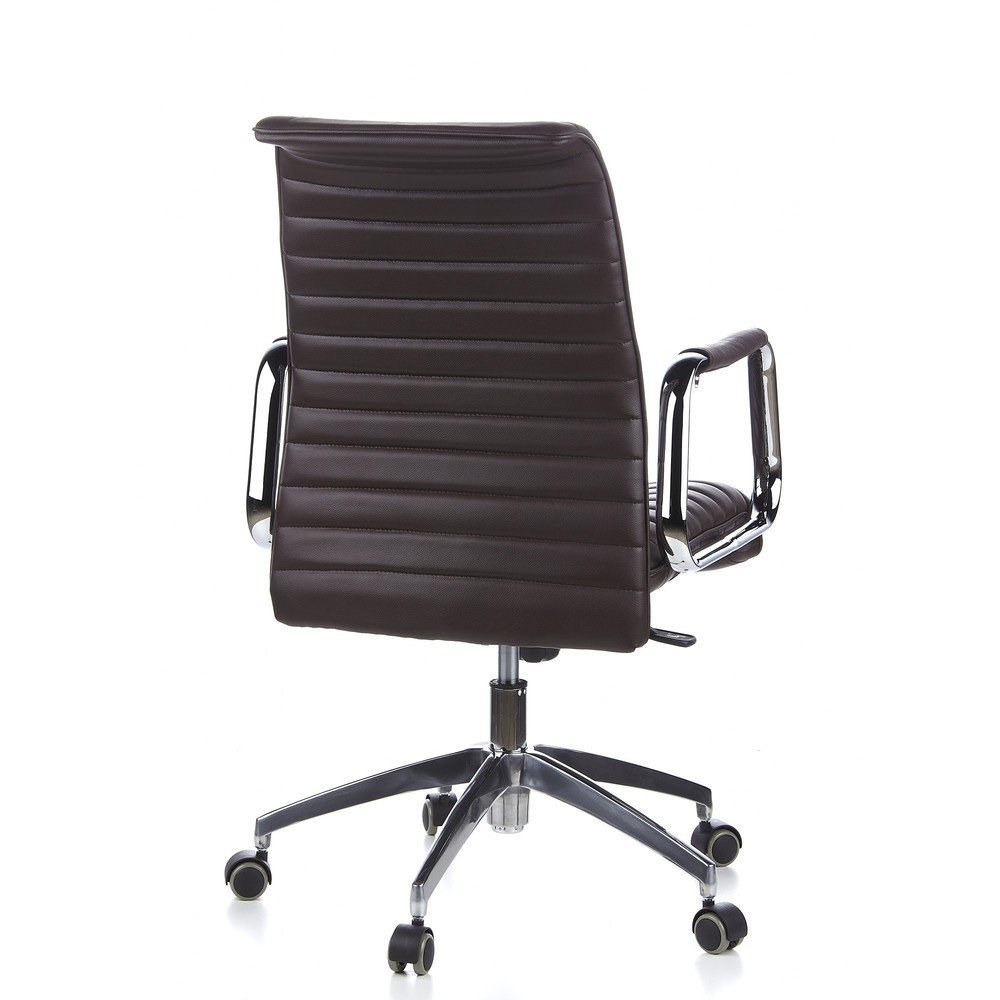 N° de l'image du produit 7 : Siège de bureau / fauteuil de direction hjh OFFICE ASPERA 10 cuir, marron