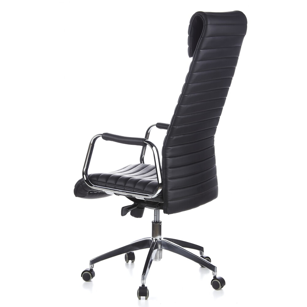 N° de l'image du produit 9 : Siège de bureau / fauteuil de direction hjh ASPERA 20 cuir, noir