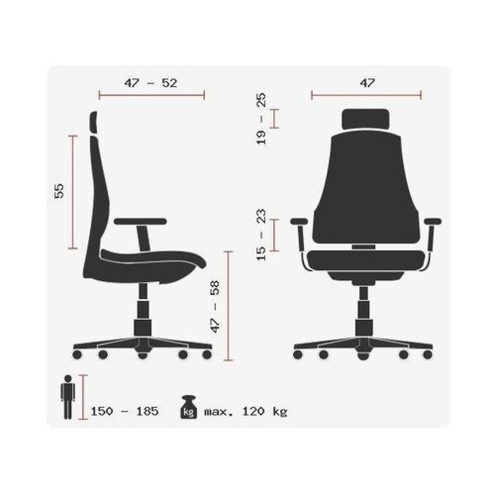 N° de l'image du produit 12 : Siège de bureau / fauteuil de direction hjh OFFICE ASTRA LUX tissu/maille, noir