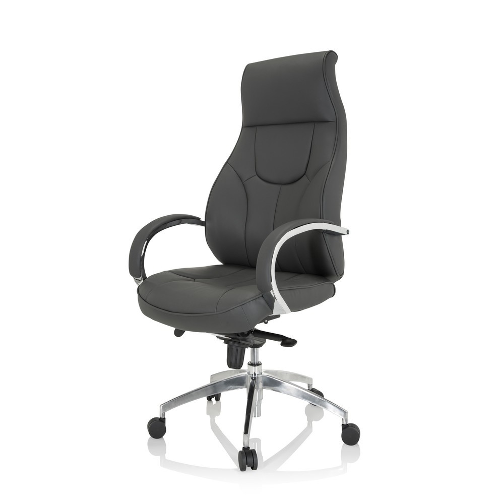 N° de l'image du produit 9 : Siège de bureau / fauteuil de direction hjh OFFICE ELEGANCE I similicuir, gris