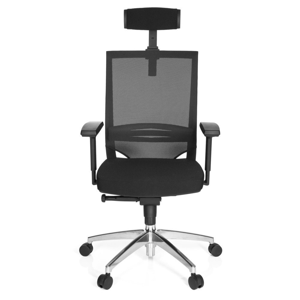 Illustration du produit: Siège de bureau / fauteuil de direction hjh OFFICE PORTO MAX HIGH tissu, noir