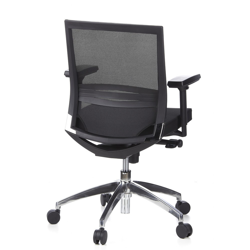N° de l'image du produit 7 : Siège de bureau / fauteuil de direction hjh OFFICE PORTO PRO tissu, noir