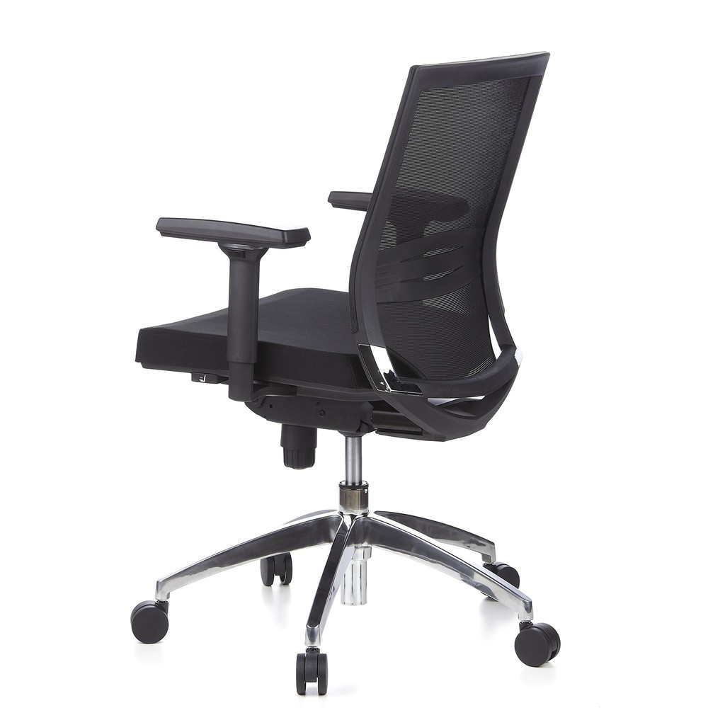 N° de l'image du produit 9 : Siège de bureau / fauteuil de direction hjh OFFICE PORTO PRO tissu, noir
