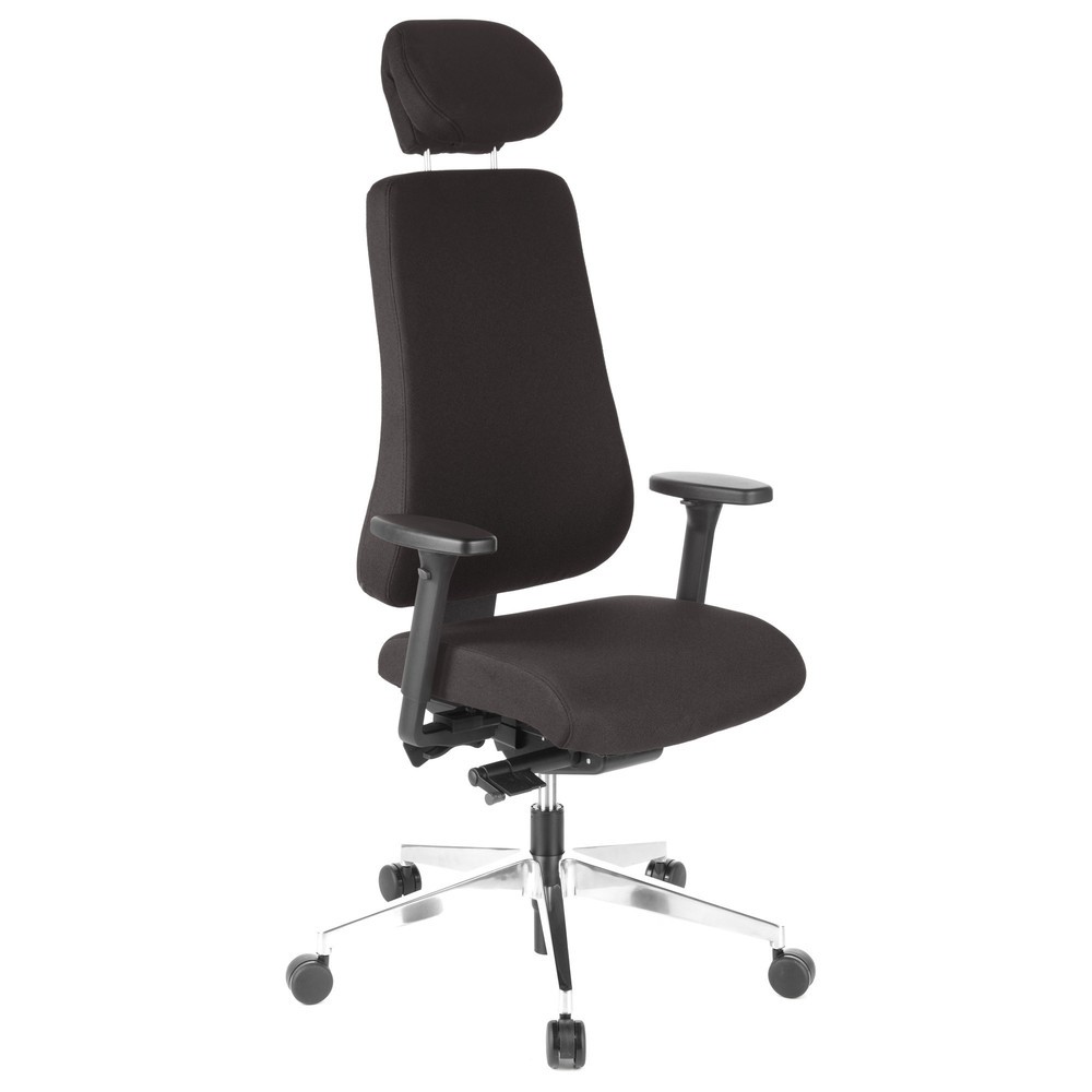 N° de l'image du produit 2 : Siège de bureau / fauteuil de direction hjh OFFICE PRO TEC 400 tissu, noir