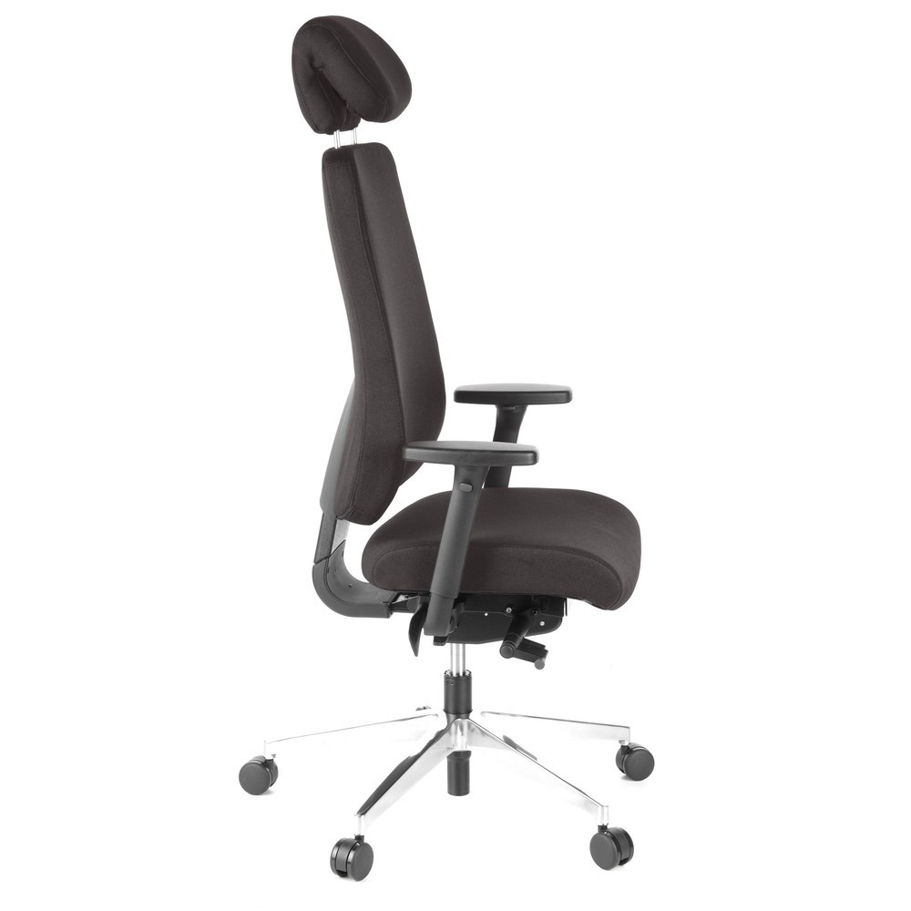 N° de l'image du produit 3 : Siège de bureau / fauteuil de direction hjh OFFICE PRO TEC 400 tissu, noir