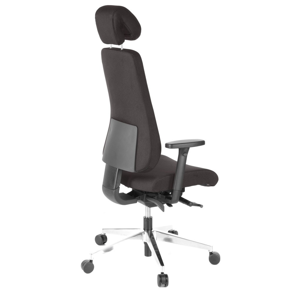 N° de l'image du produit 4 : Siège de bureau / fauteuil de direction hjh OFFICE PRO TEC 400 tissu, noir