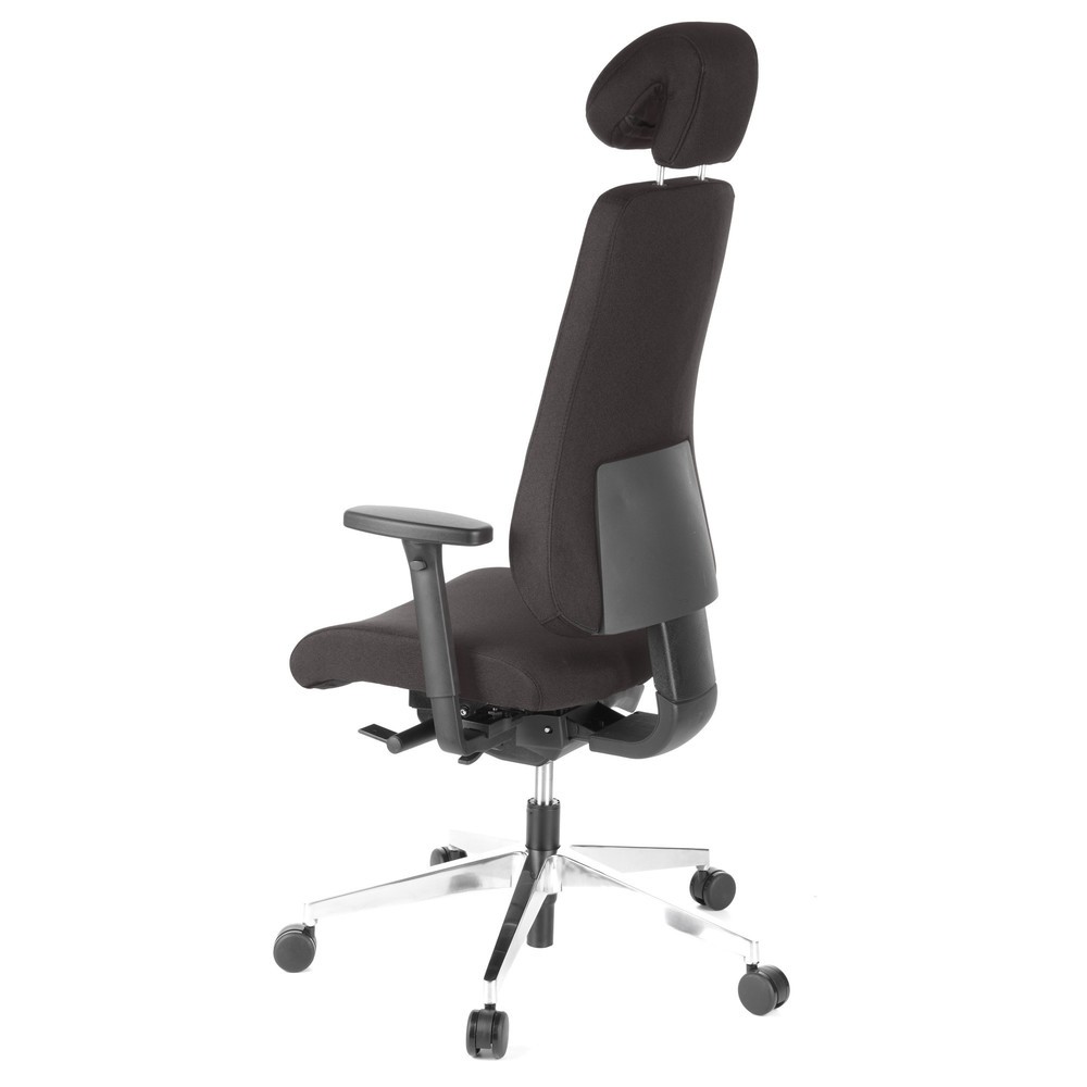N° de l'image du produit 7 : Siège de bureau / fauteuil de direction hjh OFFICE PRO TEC 400 tissu, noir