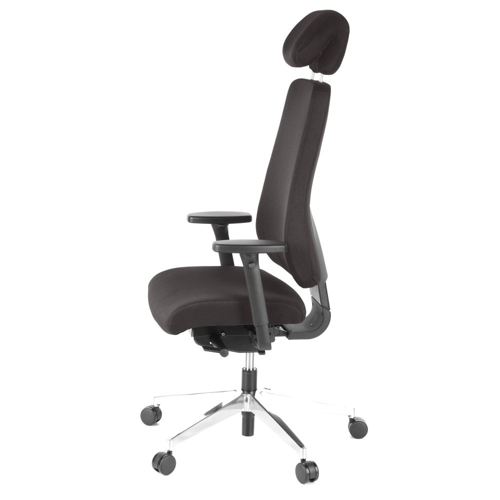 N° de l'image du produit 8 : Siège de bureau / fauteuil de direction hjh OFFICE PRO TEC 400 tissu, noir