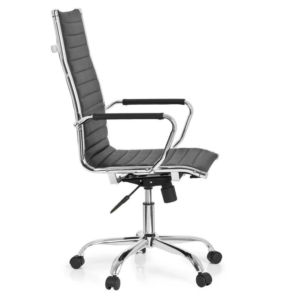 N° de l'image du produit 3 : Siège de bureau / fauteuil de direction hjh OFFICE VEMONA 20 similicuir, noir