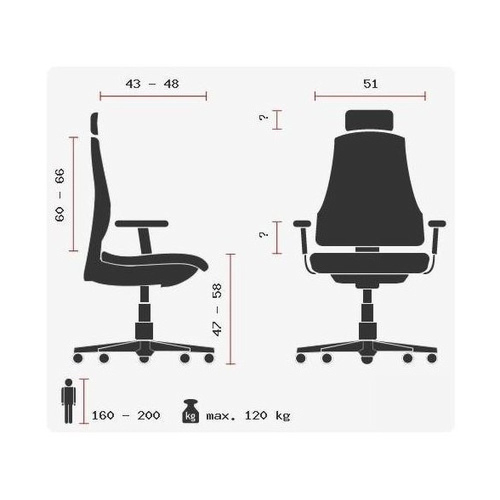 N° de l'image du produit 12 : Siège de bureau / fauteuil de direction hjh OFFICE VENUS ONE gris argenté / noir