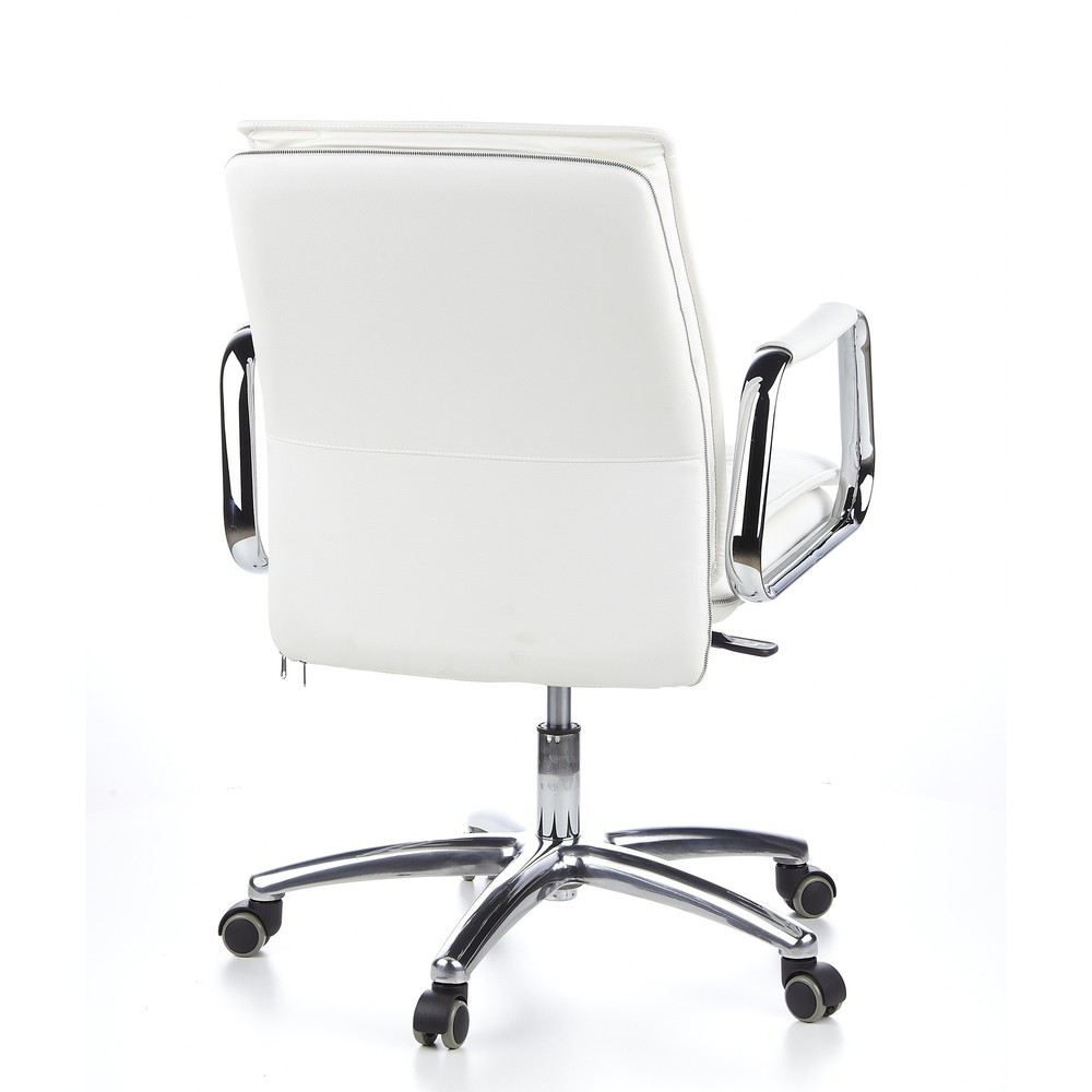 N° de l'image du produit 7 : Siège de bureau / fauteuil de direction hjh OFFICE VILLA 10 cuir, blanc crème
