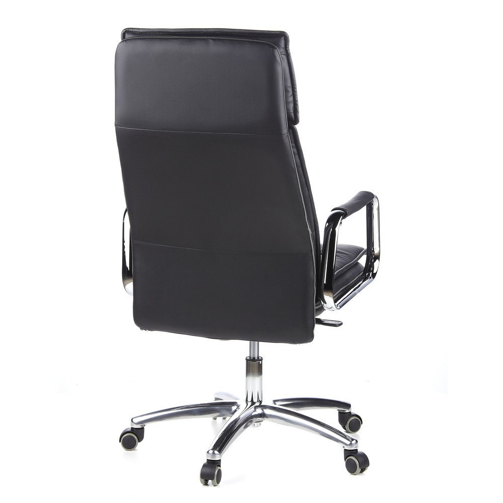 N° de l'image du produit 7 : Siège de bureau / fauteuil de direction hjh OFFICE VILLA 20 cuir, noir