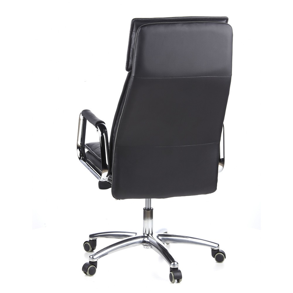 N° de l'image du produit 8 : Siège de bureau / fauteuil de direction hjh OFFICE VILLA 20 cuir, noir
