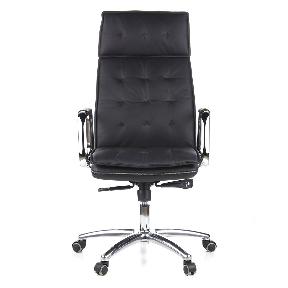 Illustration du produit: Siège de bureau / fauteuil de direction hjh OFFICE VILLA 20 cuir, noir