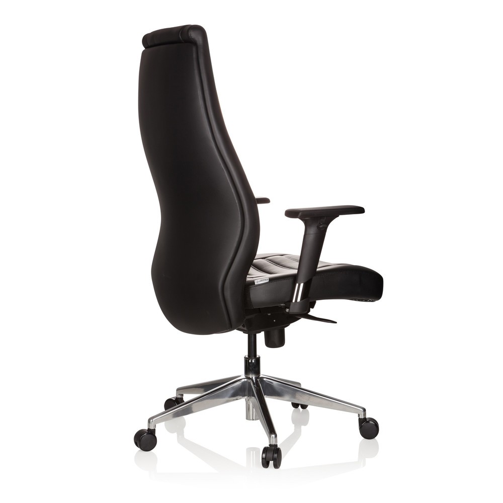N° de l'image du produit 5 : Siège de bureau / fauteuil de direction hjh OFFICE VITORO similicuir, noir