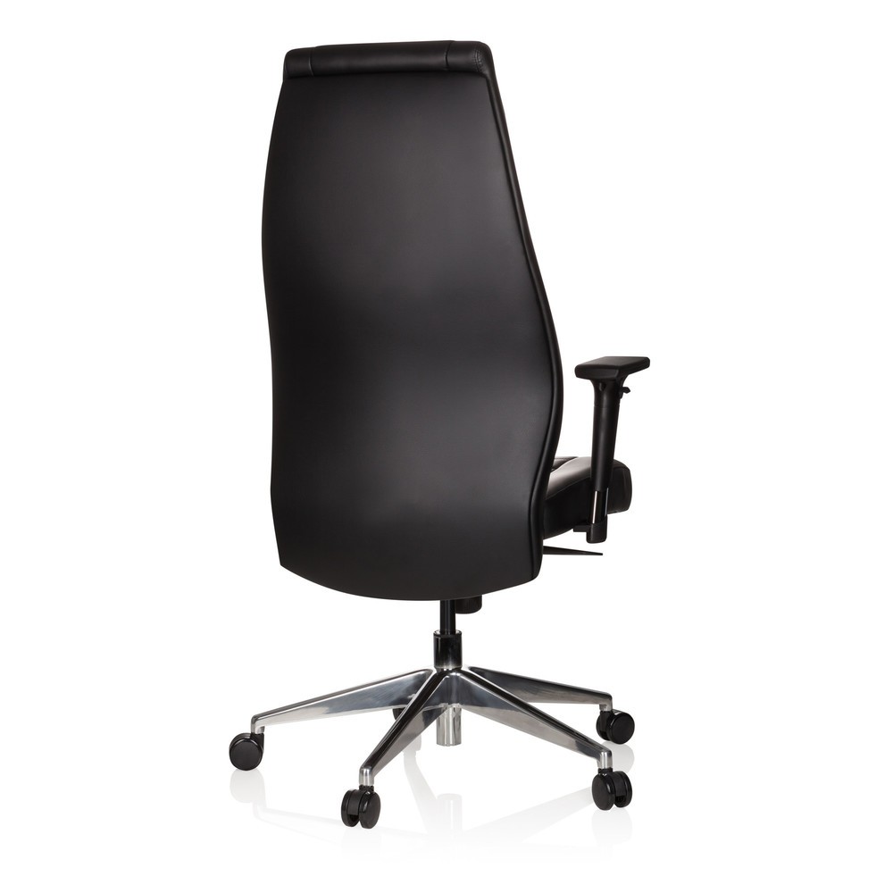 N° de l'image du produit 6 : Siège de bureau / fauteuil de direction hjh OFFICE VITORO similicuir, noir