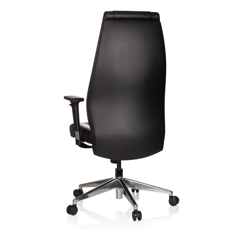 N° de l'image du produit 7 : Siège de bureau / fauteuil de direction hjh OFFICE VITORO similicuir, noir