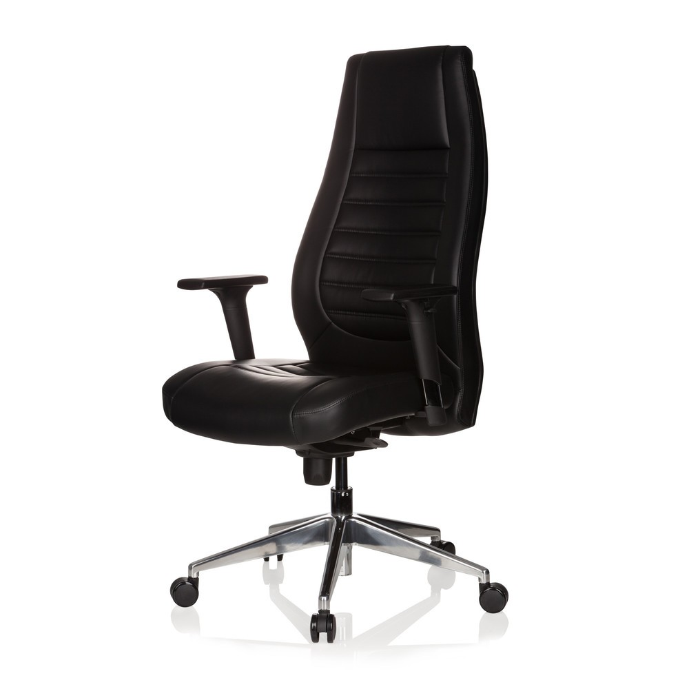 N° de l'image du produit 10 : Siège de bureau / fauteuil de direction hjh OFFICE VITORO similicuir, noir