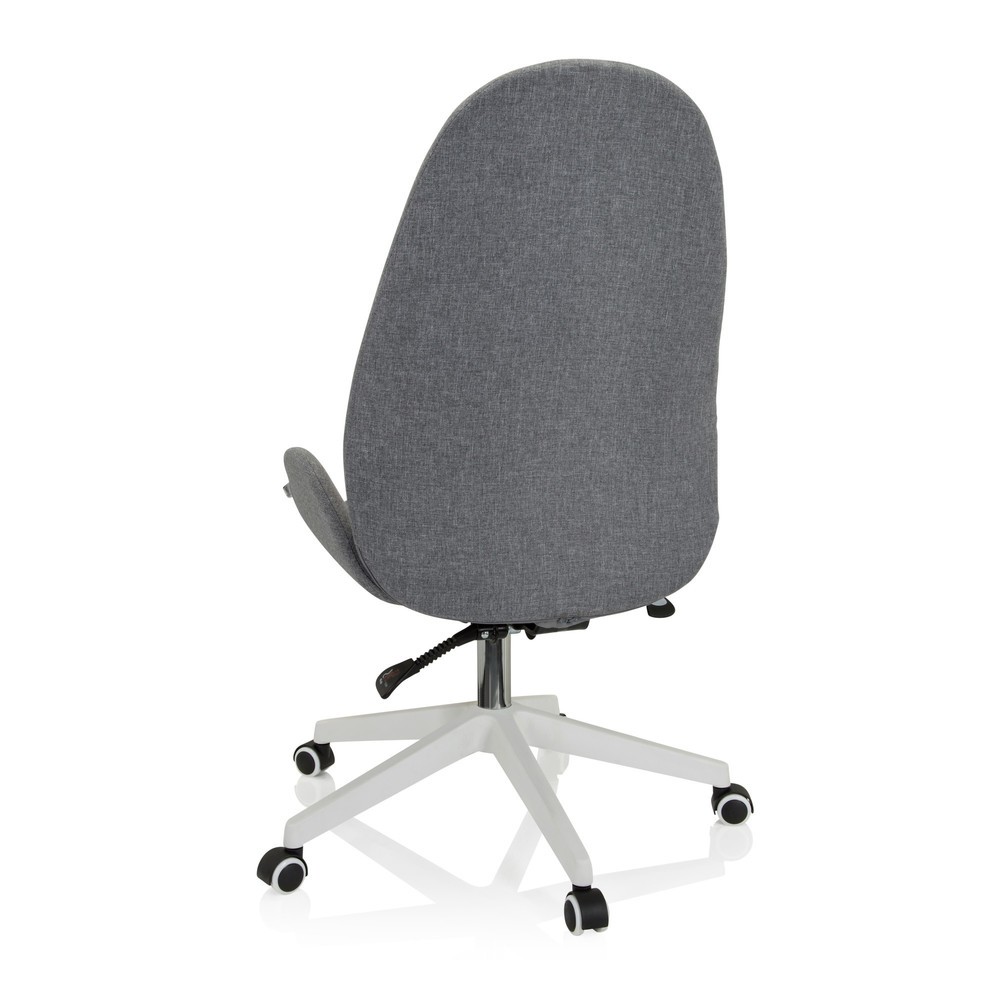 N° de l'image du produit 10 : Chaise de bureau / chaise pivotante hjh OFFICE AVEA I tissu, gris