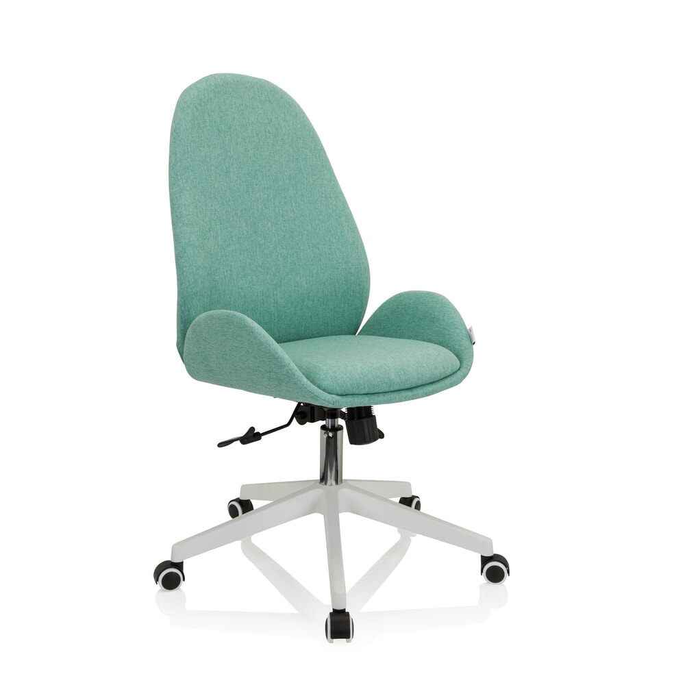 N° de l'image du produit 6 : Chaise de bureau / chaise pivotante hjh OFFICE AVEA I tissu, vert d'eau
