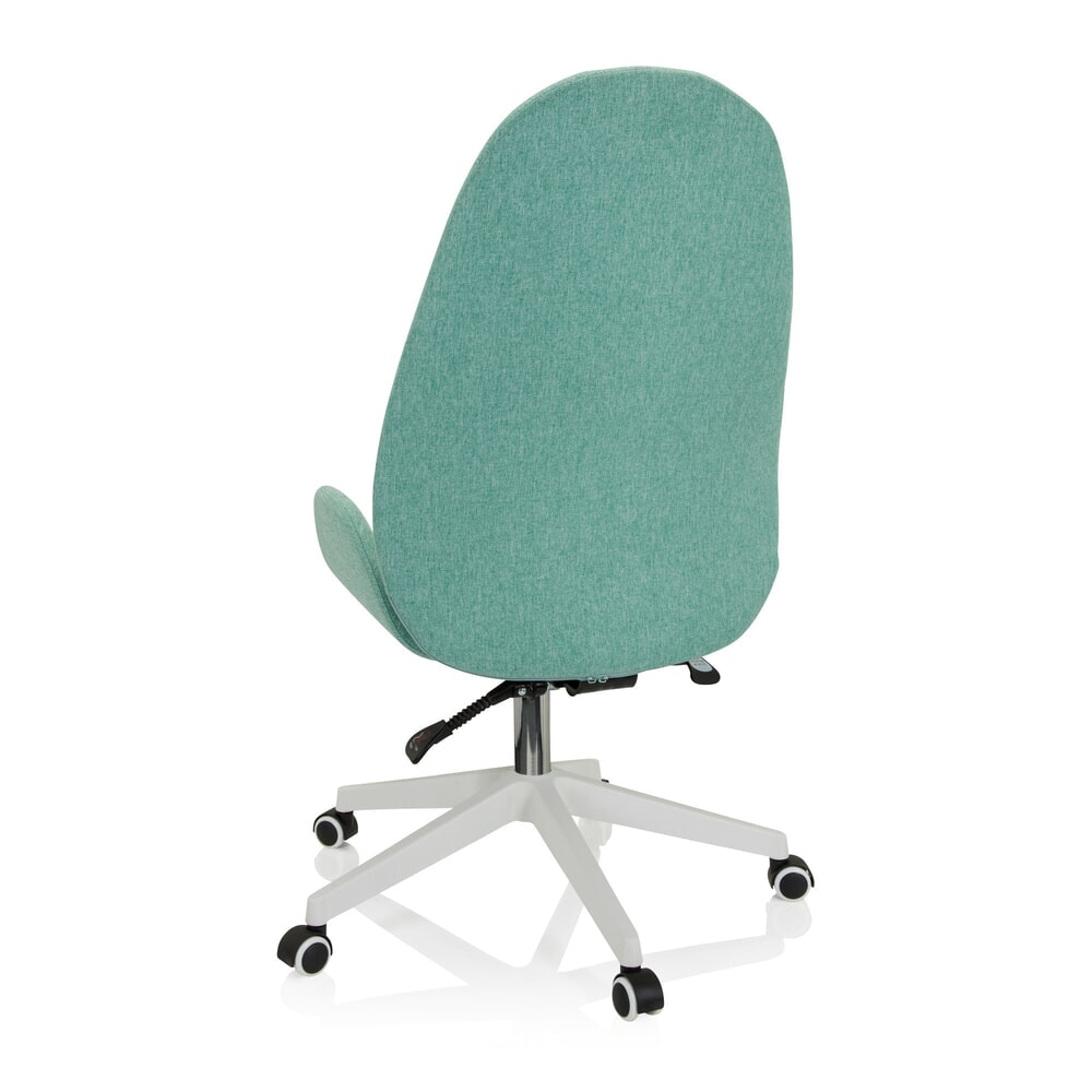 N° de l'image du produit 10 : Chaise de bureau / chaise pivotante hjh OFFICE AVEA I tissu, vert d'eau