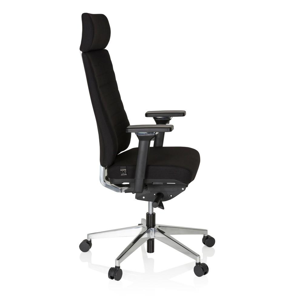 N° de l'image du produit 4 : Siège de bureau / siège de travail hjh OFFICE MOVE-TEC PRO tissu, noir