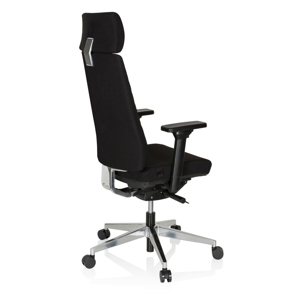 N° de l'image du produit 5 : Siège de bureau / siège de travail hjh OFFICE MOVE-TEC PRO tissu, noir