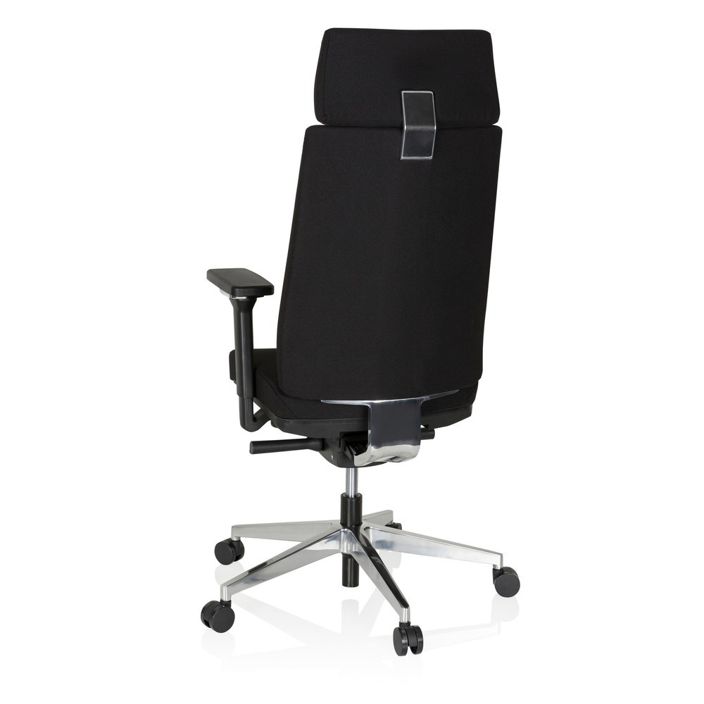 N° de l'image du produit 7 : Siège de bureau / siège de travail hjh OFFICE MOVE-TEC PRO tissu, noir