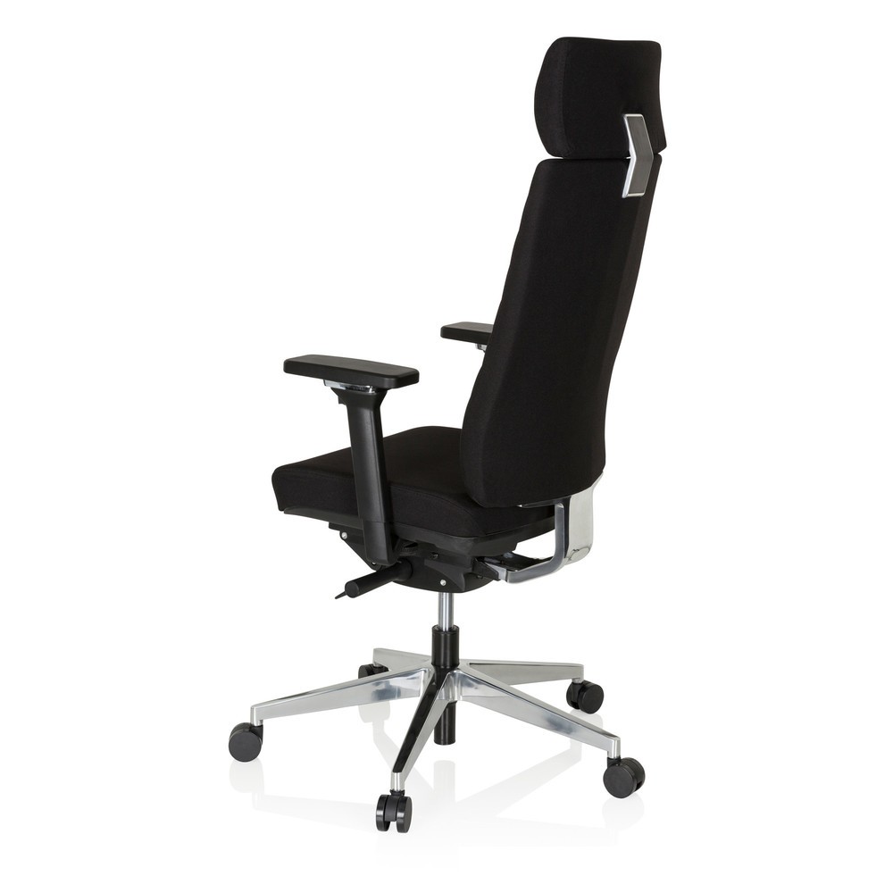N° de l'image du produit 8 : Siège de bureau / siège de travail hjh OFFICE MOVE-TEC PRO tissu, noir