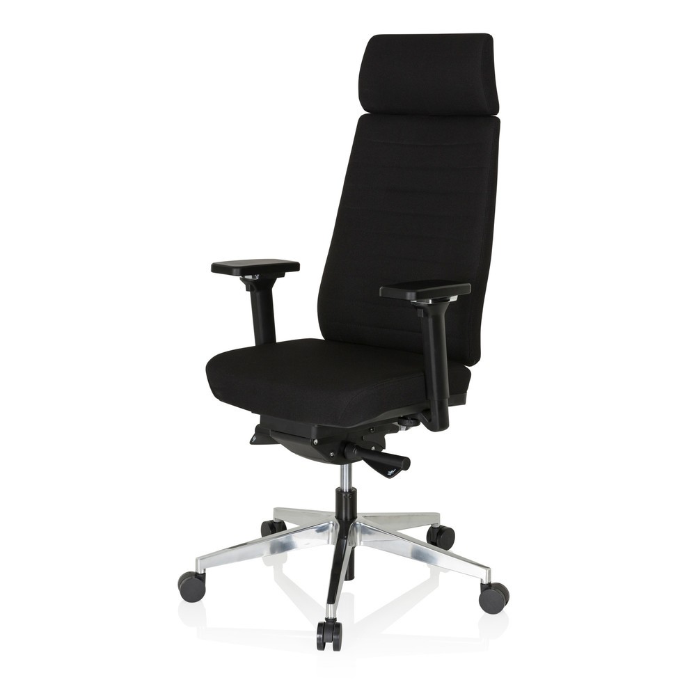 N° de l'image du produit 10 : Siège de bureau / siège de travail hjh OFFICE MOVE-TEC PRO tissu, noir