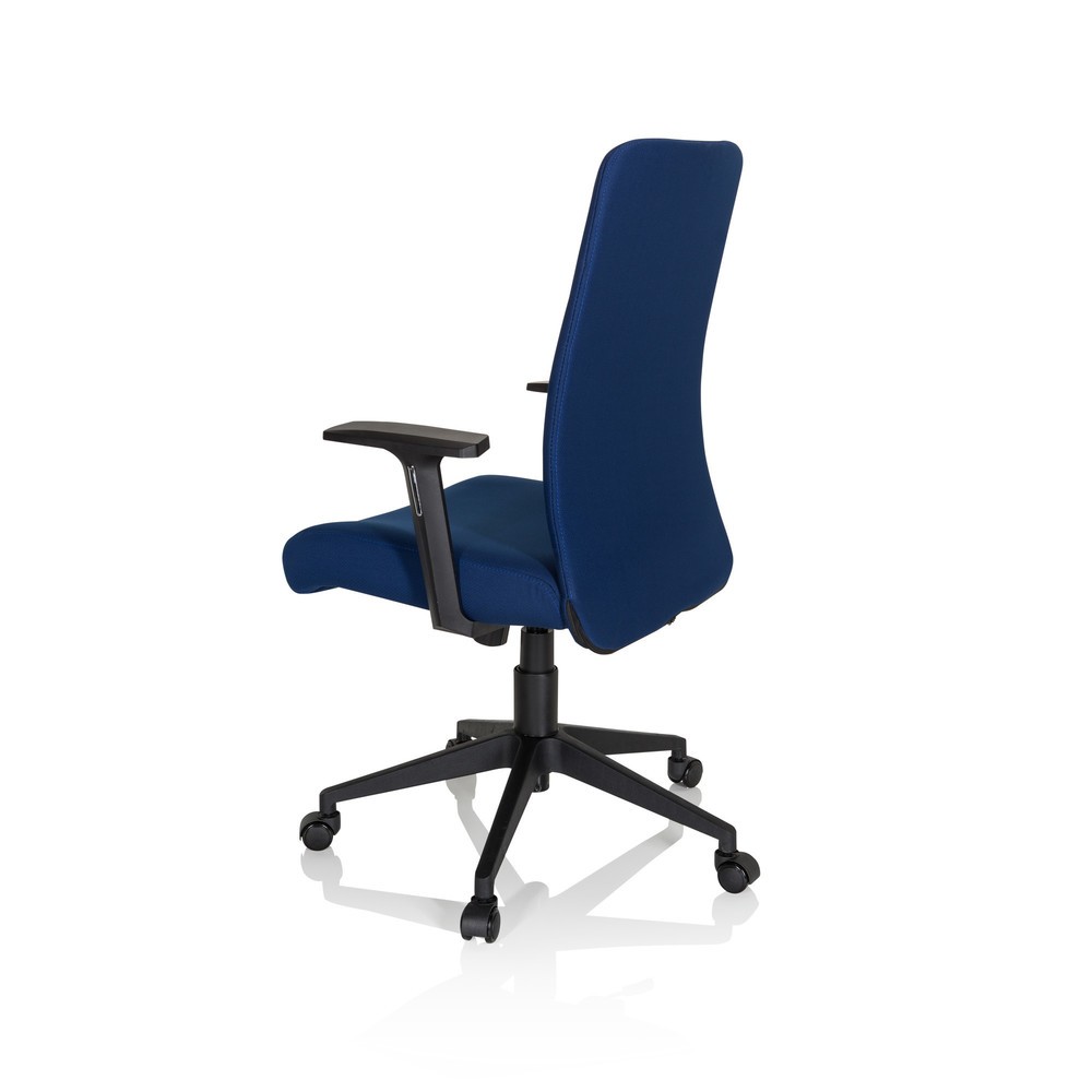 N° de l'image du produit 7 : Siège de bureau / siège pivotant hjh OFFICE COSIO I tissu, bleu