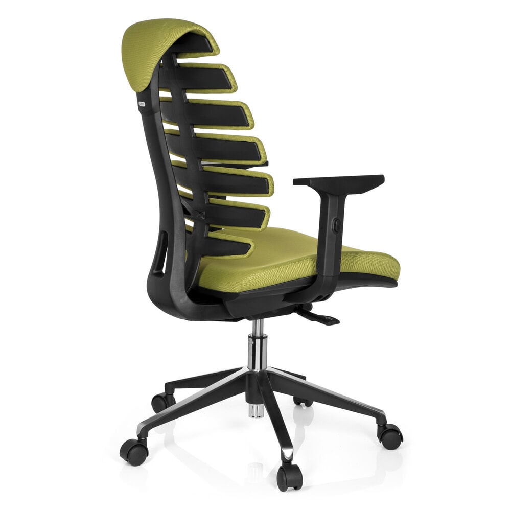 N° de l'image du produit 6 : Siège de bureau / siège pivotant hjh OFFICE ERGO LINE II tissu, vert