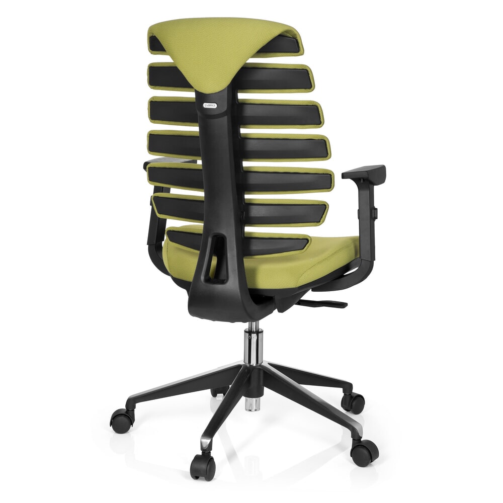 N° de l'image du produit 7 : Siège de bureau / siège pivotant hjh OFFICE ERGO LINE II tissu, vert