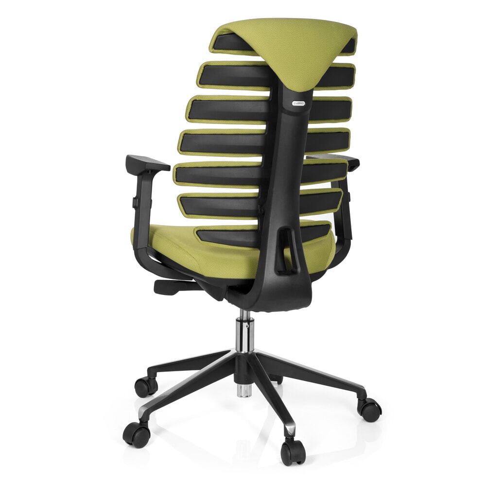 N° de l'image du produit 8 : Siège de bureau / siège pivotant hjh OFFICE ERGO LINE II tissu, vert