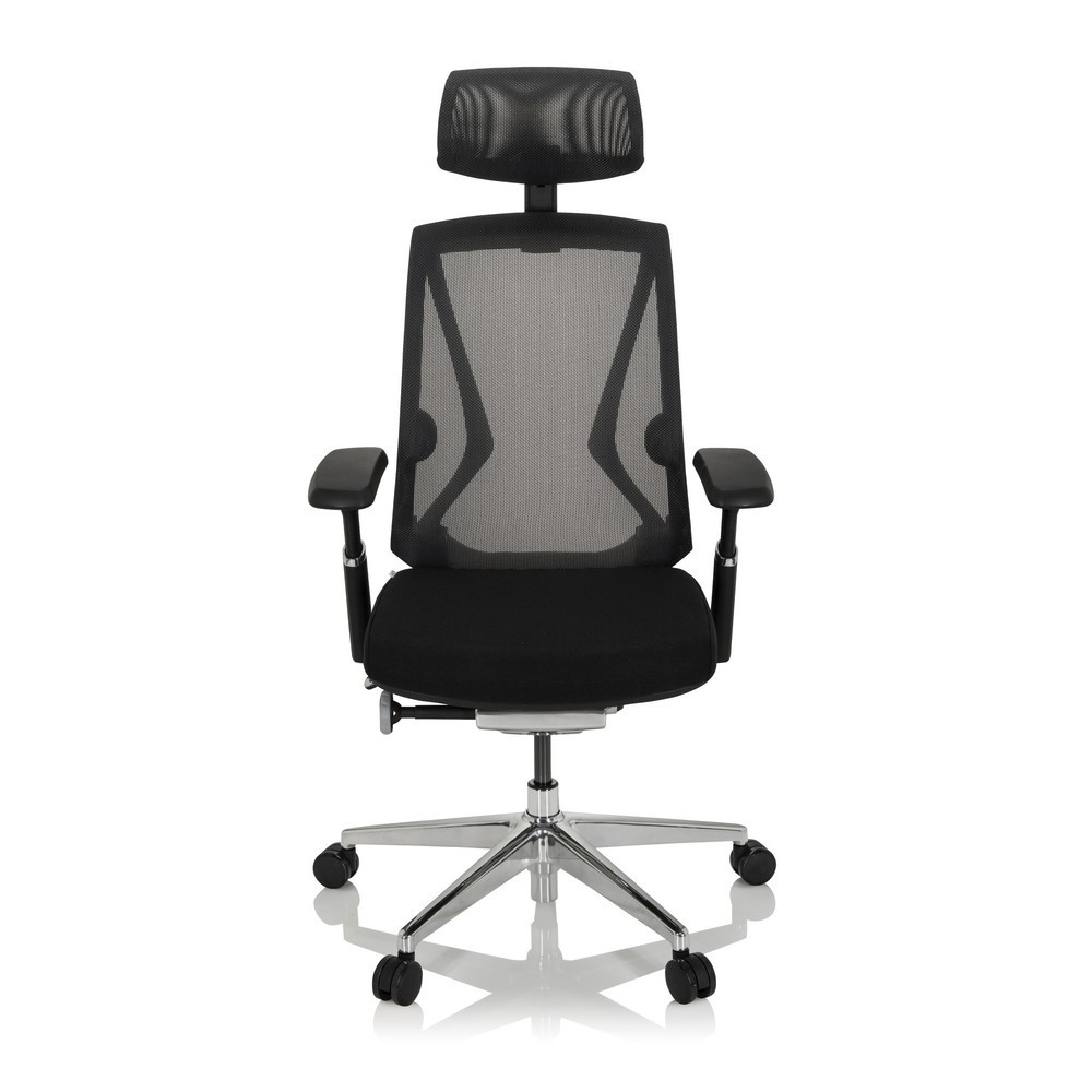 Illustration du produit: Siège de bureau / siège pivotant hjh OFFICE INSPERO tissu/maille, noir