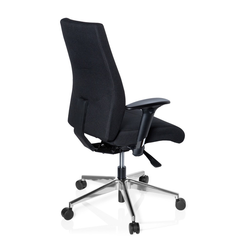 N° de l'image du produit 6 : Siège de bureau / siège pivotant hjh OFFICE PRO-TEC 250 tissu, noir