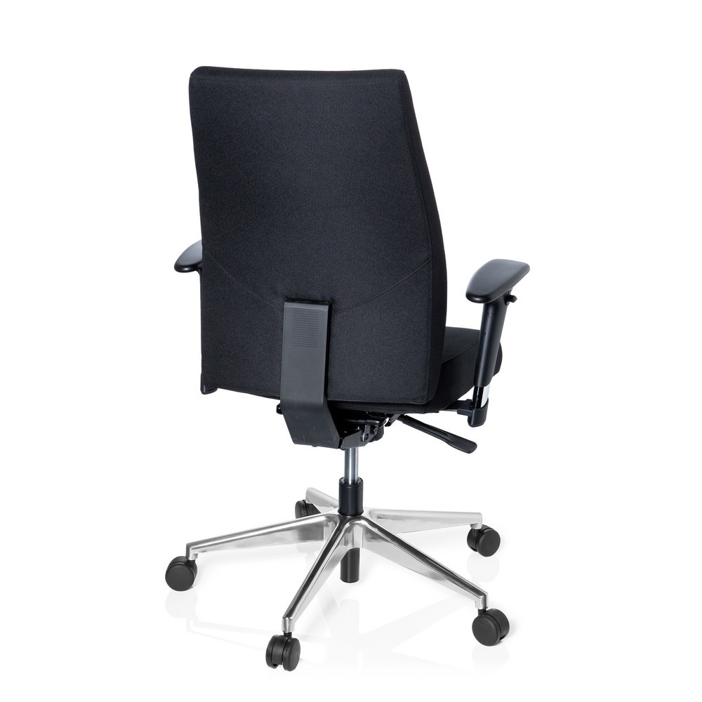 N° de l'image du produit 7 : Siège de bureau / siège pivotant hjh OFFICE PRO-TEC 250 tissu, noir