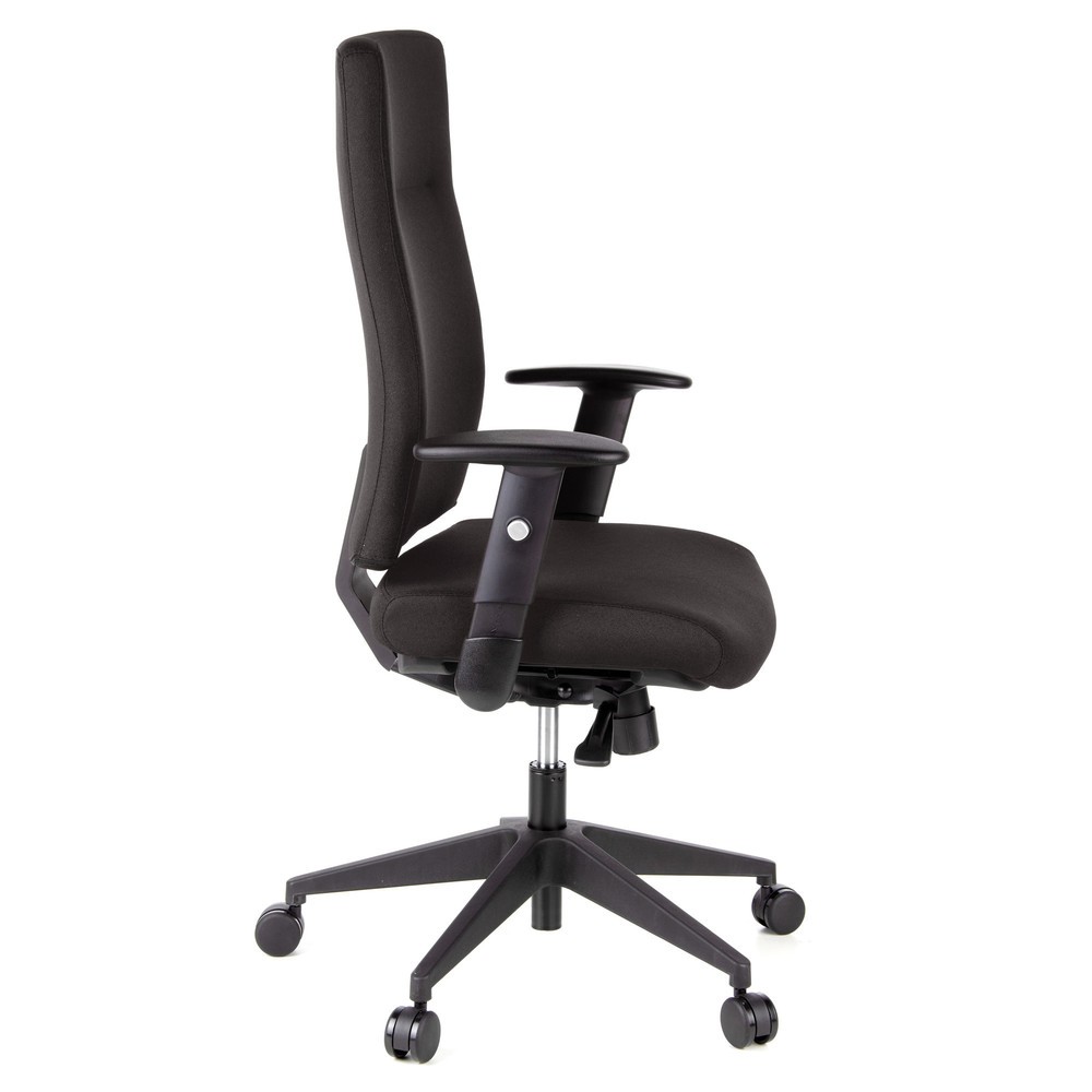 N° de l'image du produit 5 : Siège de bureau / siège pivotant hjh OFFICE PRO TEC 300 tissu, noir