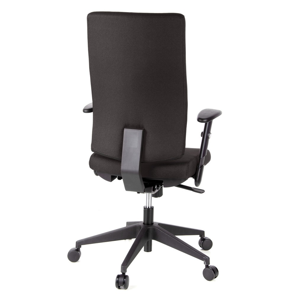 N° de l'image du produit 7 : Siège de bureau / siège pivotant hjh OFFICE PRO TEC 300 tissu, noir
