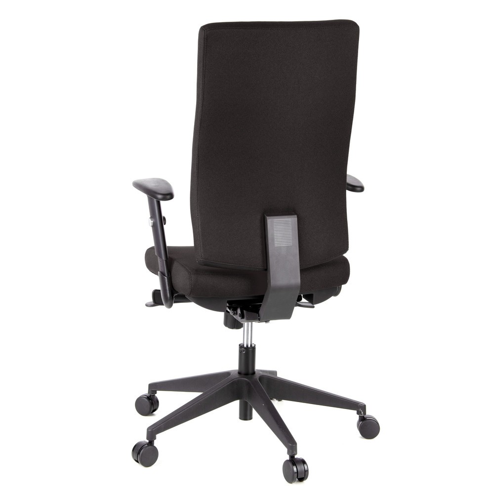 N° de l'image du produit 8 : Siège de bureau / siège pivotant hjh OFFICE PRO TEC 300 tissu, noir