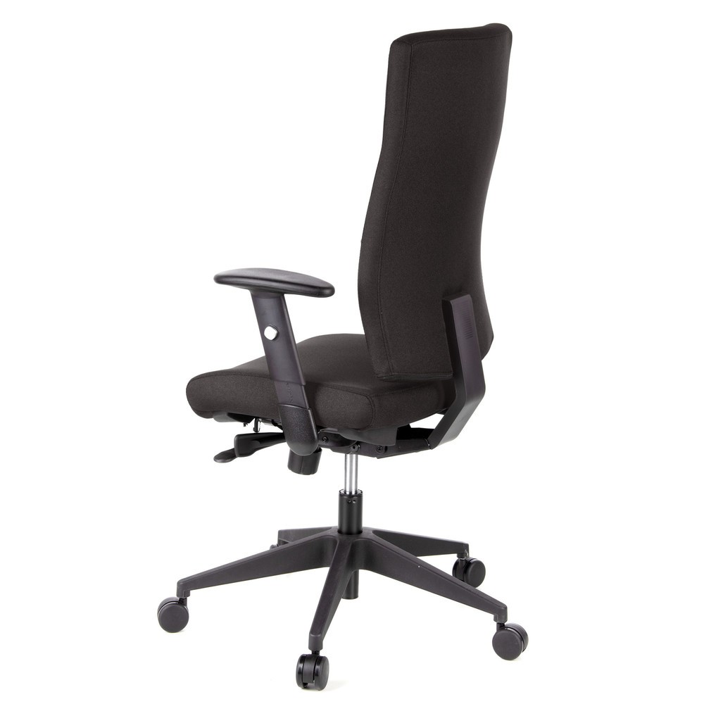 N° de l'image du produit 9 : Siège de bureau / siège pivotant hjh OFFICE PRO TEC 300 tissu, noir