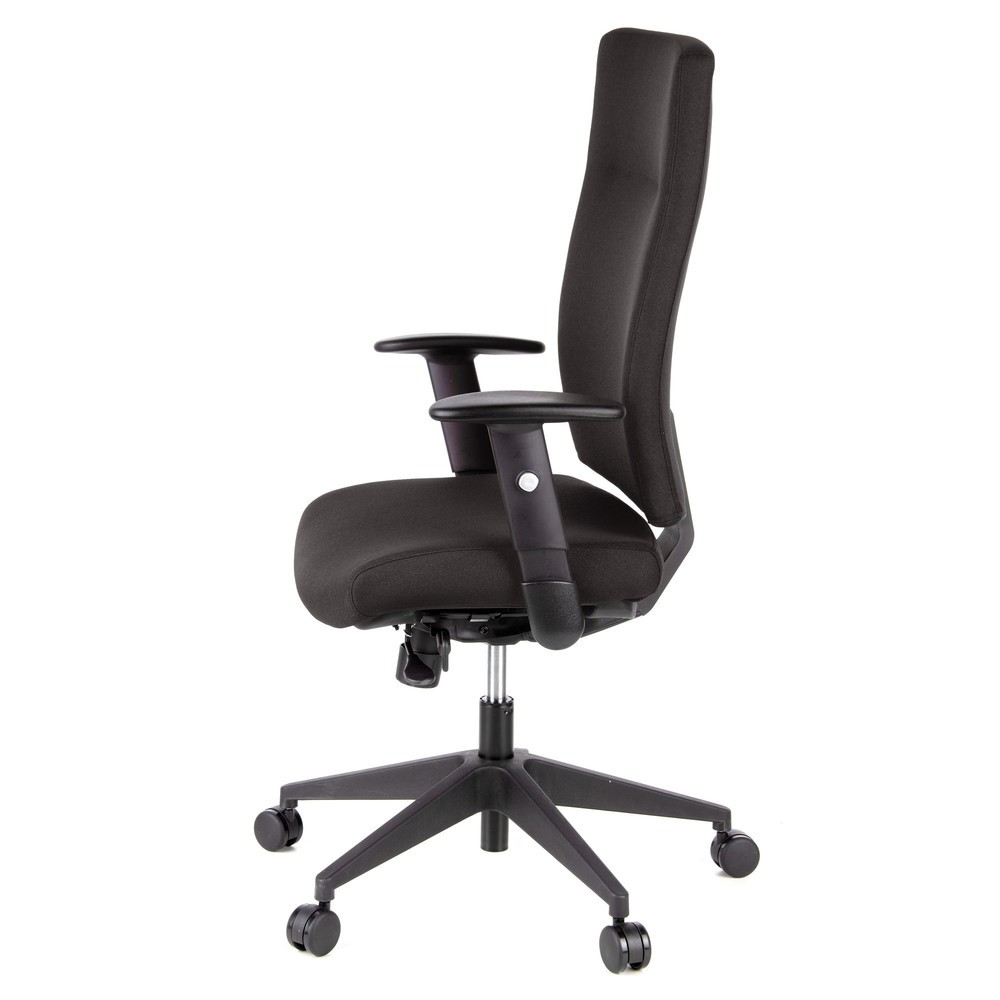 N° de l'image du produit 10 : Siège de bureau / siège pivotant hjh OFFICE PRO TEC 300 tissu, noir