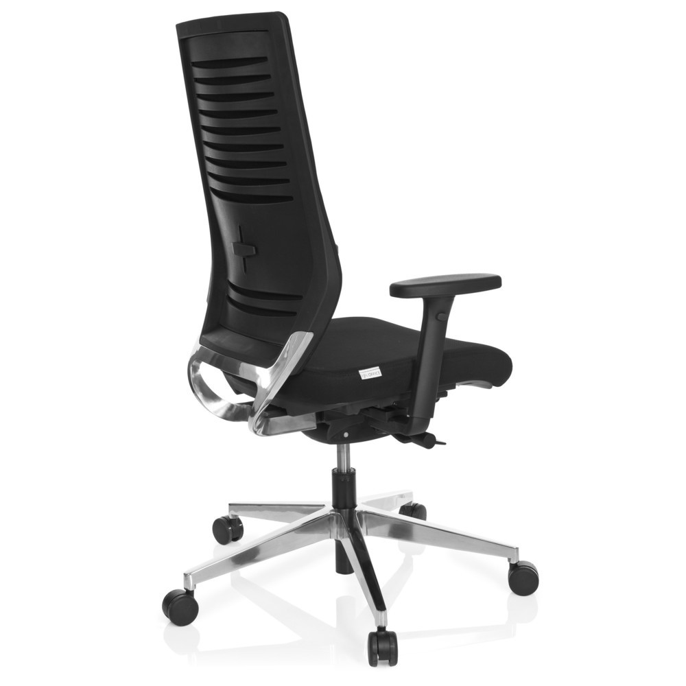 N° de l'image du produit 5 : Siège de bureau / siège pivotant hjh OFFICE PRO-TEC 700 tissu, noir