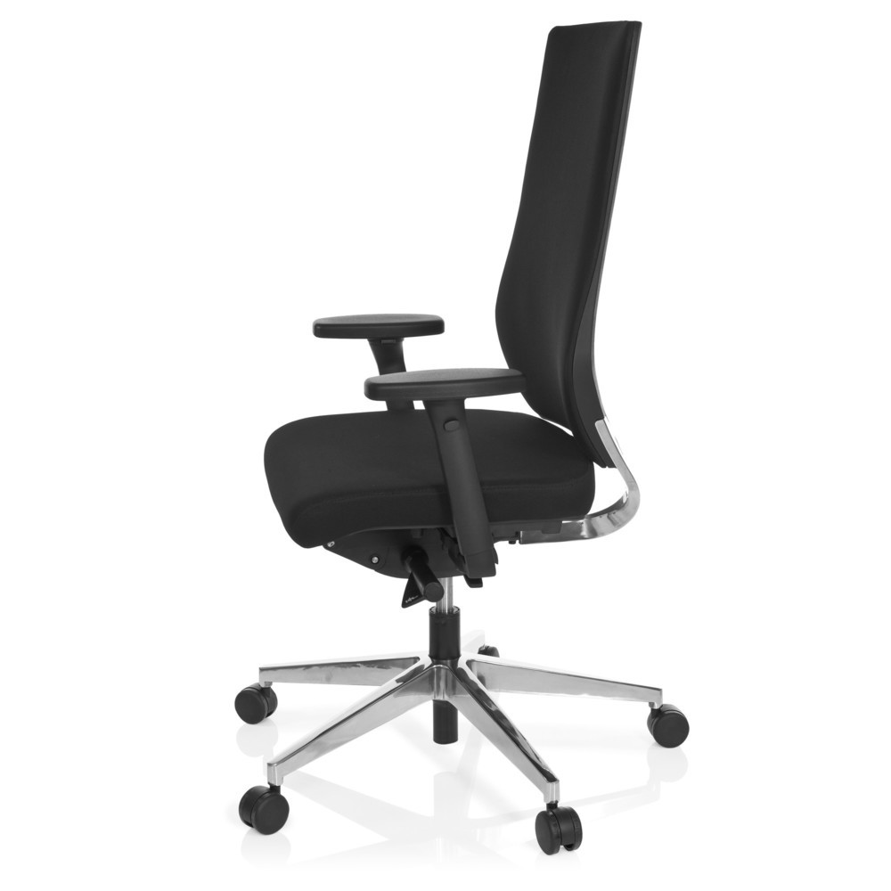N° de l'image du produit 9 : Siège de bureau / siège pivotant hjh OFFICE PRO-TEC 700 tissu, noir