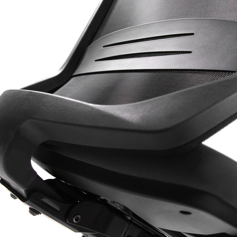 N° de l'image du produit 11 : Siège de bureau / siège pivotant hjh OFFICE PROFONDO tissu/maille, noir