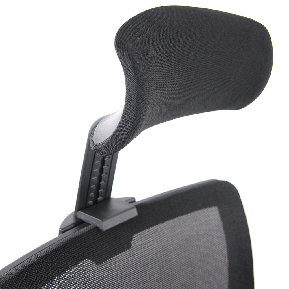 N° de l'image du produit 11 : Siège de bureau / siège pivotant hjh OFFICE PROFONDO PRO tissu/maille, noir